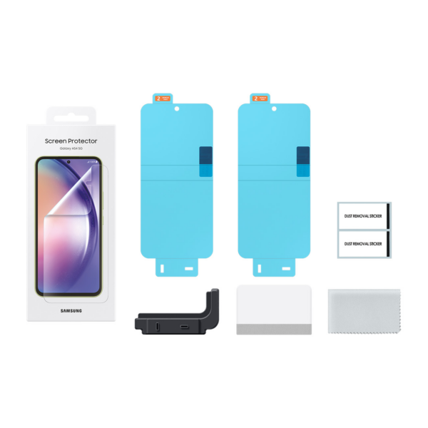 Samsung original zaščitna folija EF-UA546CTE za Samsung Galaxy A54 - cel ekran (2 kos) - Image 3