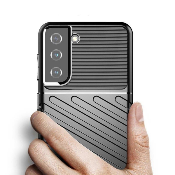 Silikonski ovitek Thunder Armor za Samsung Galaxy A15 5G - črn - Image 2